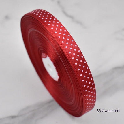 Buy Handmade Bow Polka Dot Ribbon for Stylish Gift Packaging