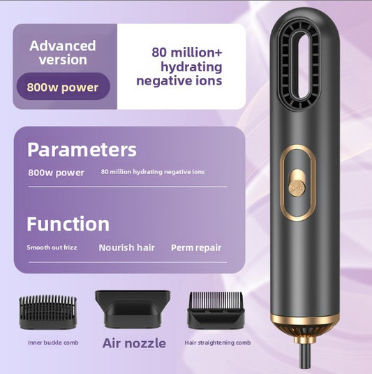 Aurora 3-in-1 Hair Dryer with Hot Air Comb for Smooth Hair