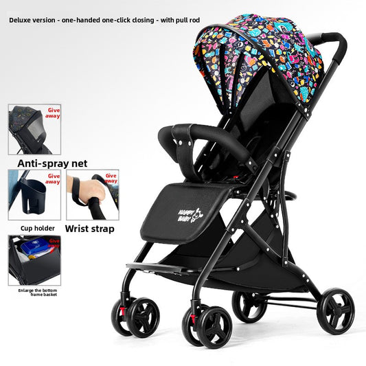 Baby Stroller for Safe City Walks and Daily Travel Comforts