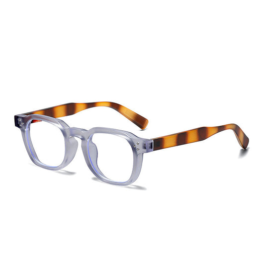 Fashion Round Frame Studded Sunglasses for Eye Protection