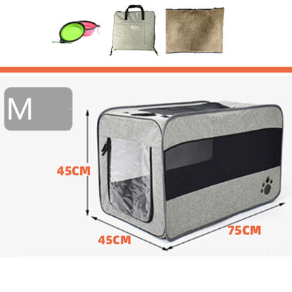 Pet Carrier Bag – Portable Travel Bag With Locking Zippers