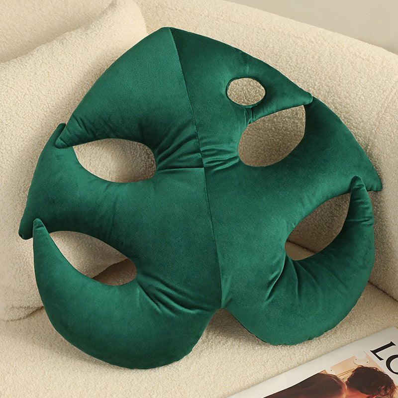 Buy Green Plant Pillow Home Philodendron for Modern Living