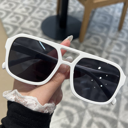 Double Beam Candy Color Sunglasses for Chic Summer Style