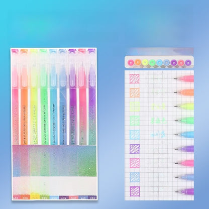 Morandi Color Gel Pens for Journaling Notes and Study Set