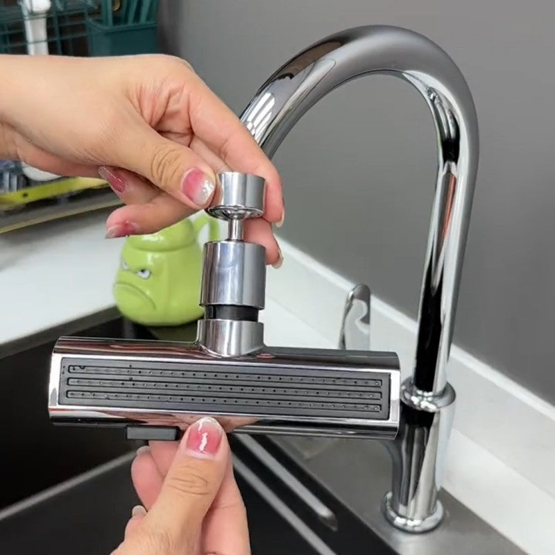 Buy Kitchen Faucet Waterfall Outlet Rotating Bubbler Nozzle