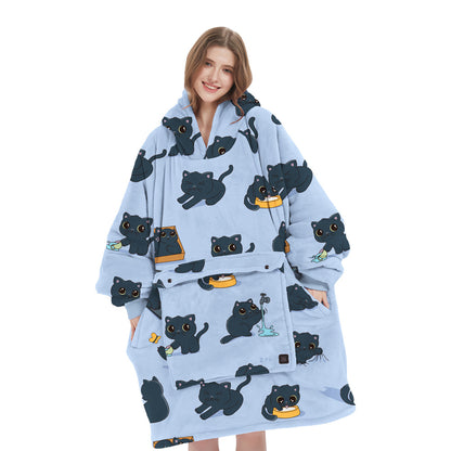 Heated Blanket for Bedroom Relaxation and Winter Comfort