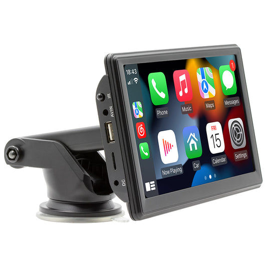 7-inch CarPlay Portable Player with Bluetooth Connectivity