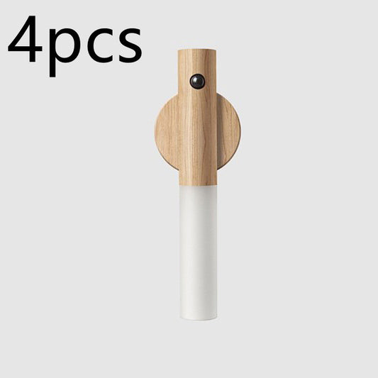 Buy Auto LED USB Magnetic Wood Motion Sensor Night Light