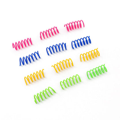 Colorful Cat Spring Toys for Daily Fun Exercise and Activity