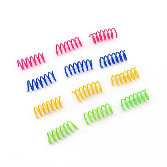 Colorful Cat Spring Toys for Daily Fun Exercise and Activity