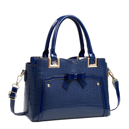 Women's Sleek Tote and Clutch Set with Spacious Capacity