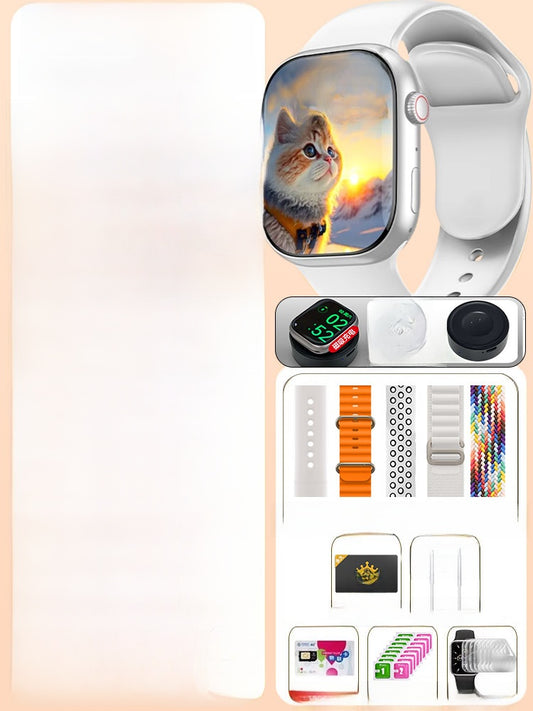 Cellular Smart Watch With Camera and Health Monitor Features