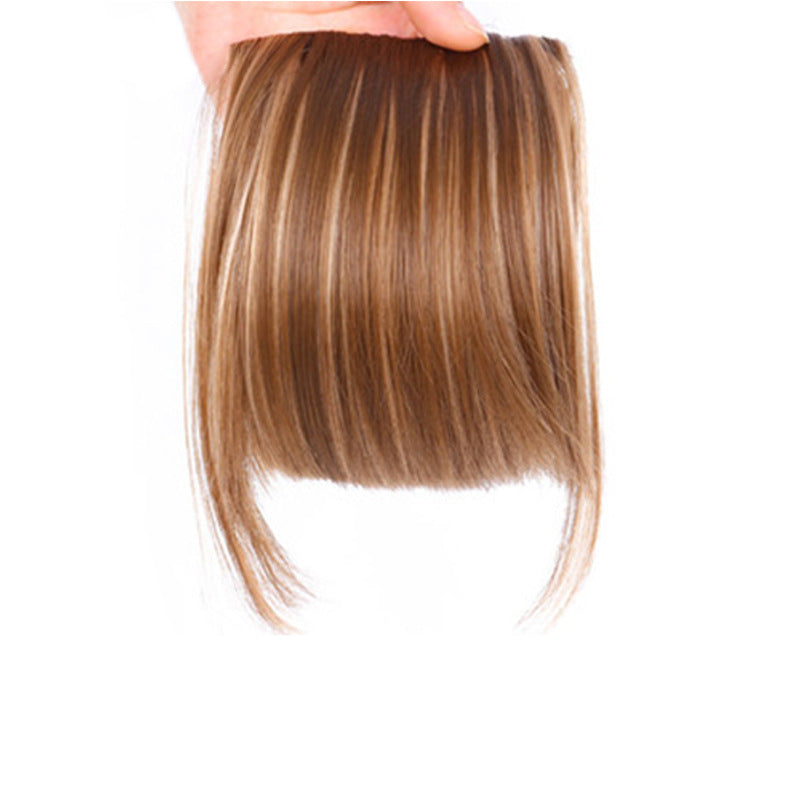 Stylish European & American-Style Wig with Side-Swept Bangs