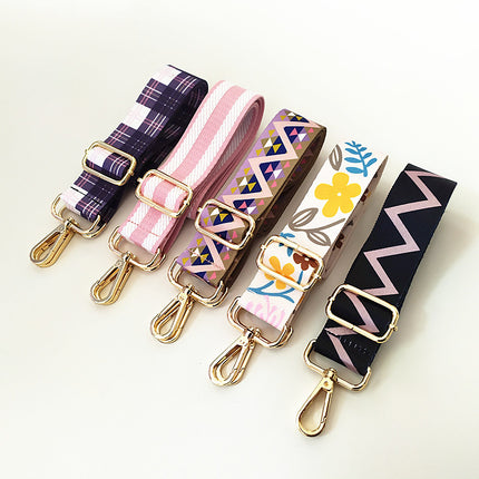 Colorful Wide Shoulder Straps Accessories for Stylish Purses