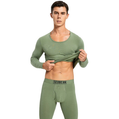 Buy Thermal Underwear Set – Knitted Cotton Stretch Fit for Autumn