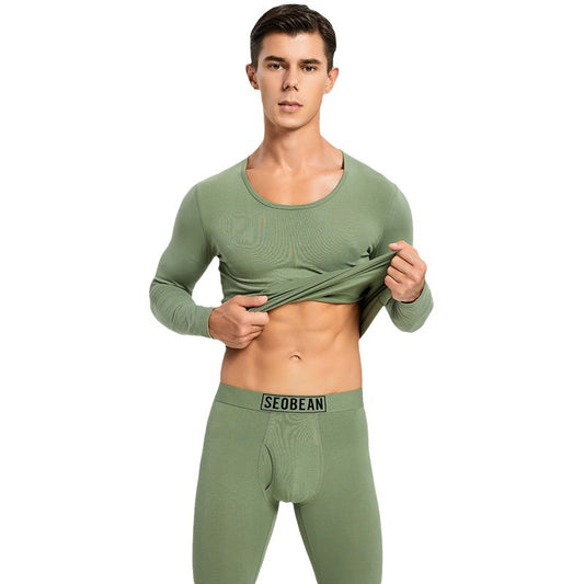 Buy Thermal Underwear Set – Knitted Cotton Stretch Fit for Autumn