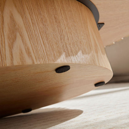 Modern Handmade Drum Coffee Table – Stylish & Unique Design