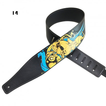 Buy Color Printing Folk Guitar Shoulder Strap Musical Accessory