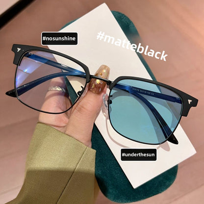 Photochromic Eyeglasses for Men with Stylish Frame Design