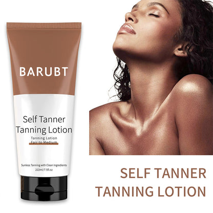 Barubt Tanning Body Lotion and Care Cream for Sun-Kissed Glow