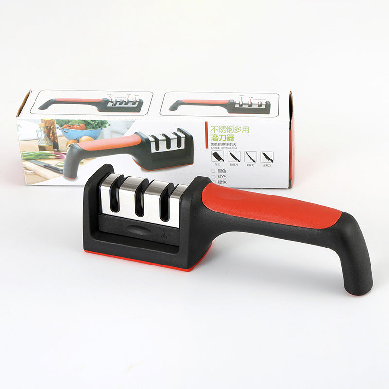 Compact Knife Sharpener for Safe and Efficient Sharpening