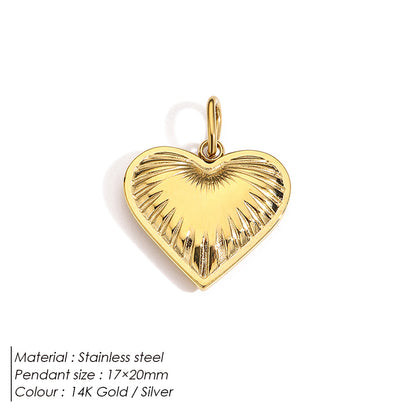 Stainless Steel Necklace Ring Earrings Set with Diamonds