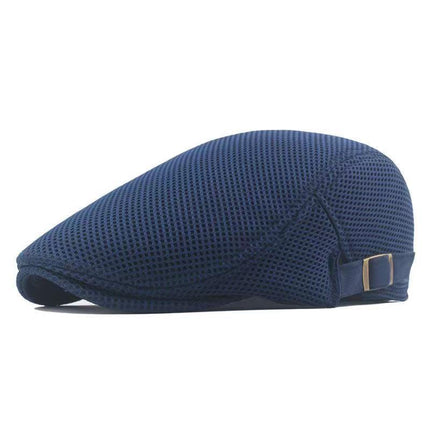 Buy Korean Style Beret Hat – Solid Color Trendy Sun Cap for Men