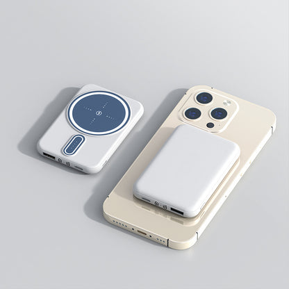 Magnetic Suction Charging Bank – Fast Wireless Mobile Charger