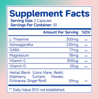 Ashwagandha for Women with L-Theanine & Magnesium.