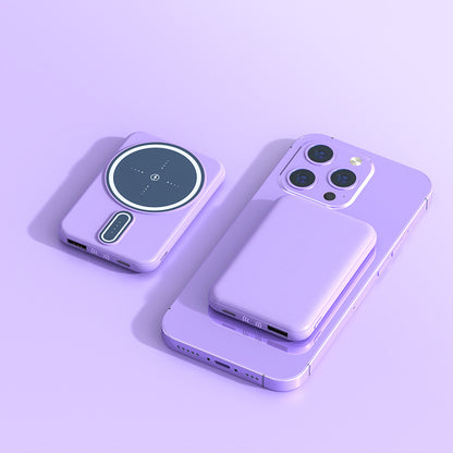 Magnetic Suction Charging Bank – Fast Wireless Mobile Charger