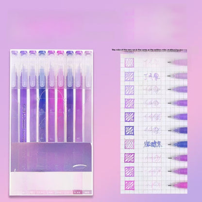 Morandi Color Gel Pens for Journaling Notes and Study Set
