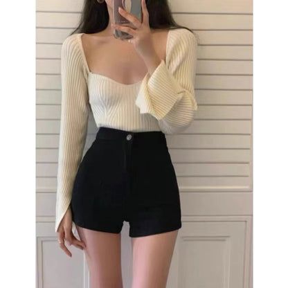 Women’s Retro All-Match Sassy Denim Skirt Stylish & Trendy