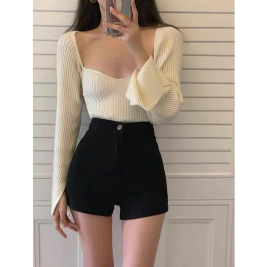 Women’s Retro All-Match Sassy Denim Skirt Stylish & Trendy