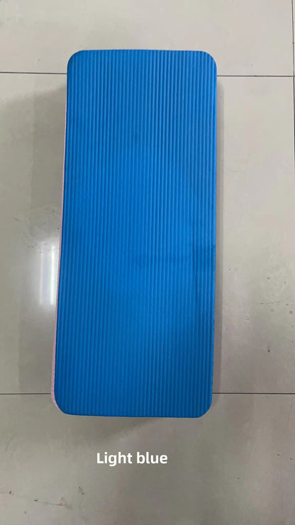 Support Elbow Yoga Mat with Cushioned Fitness Comfort Pad