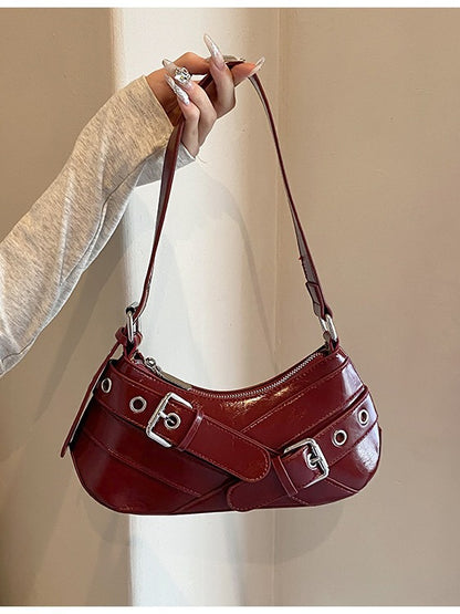 Niche Design Baguette Underarm Bag for Chic Daily Style Use