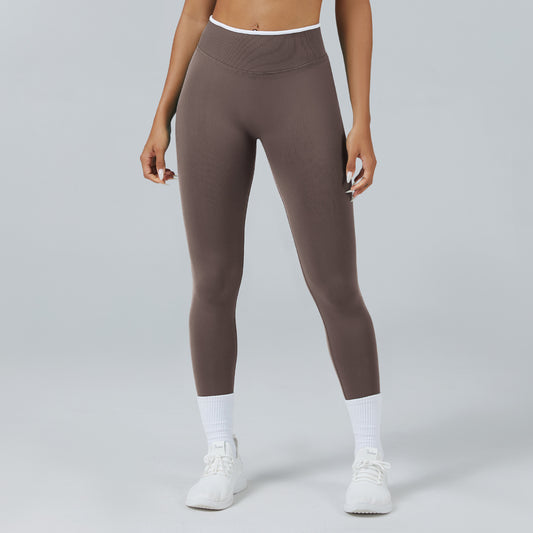 Quick-Dry High-Waisted Yoga Pants for Workout & Active Wear