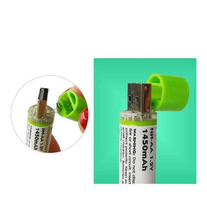 USB 1.5V Rechargeable Battery – Eco-Friendly Power Solution