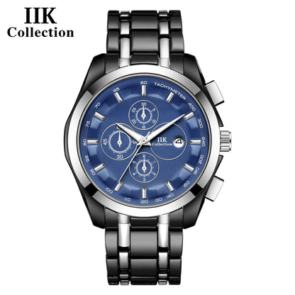 New Luminous Hands Alloy Mens Quartz Watch