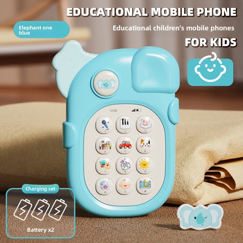 Babies can chew on mobile phones