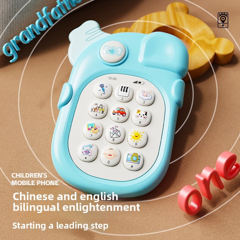Babies can chew on mobile phones