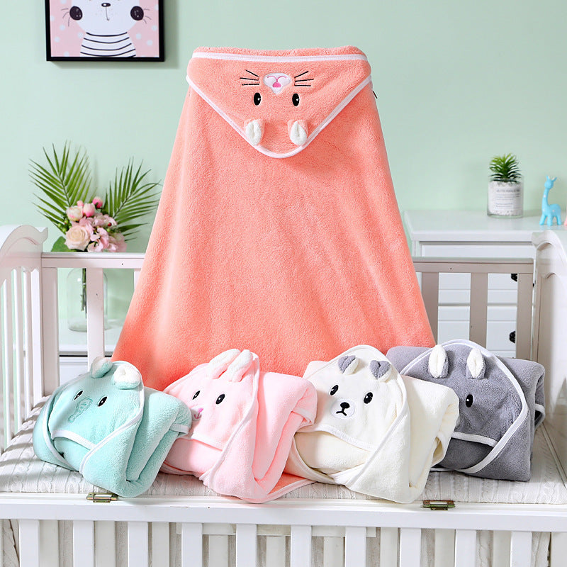 Baby Animal Hooded Bath Towel