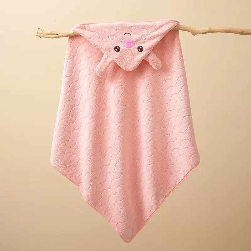 Baby Animal Hooded Bath Towel