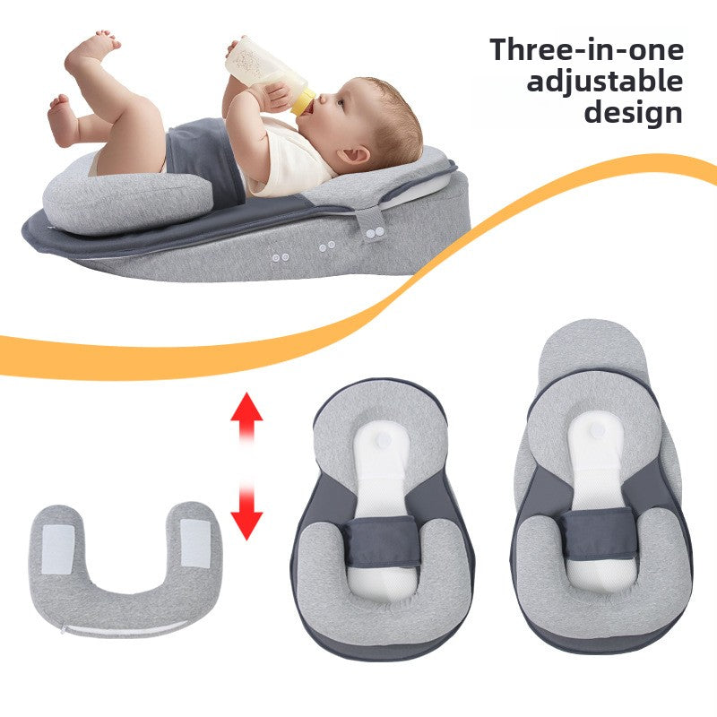 Baby anti-deflection headrest