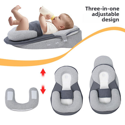 Baby anti-deflection headrest