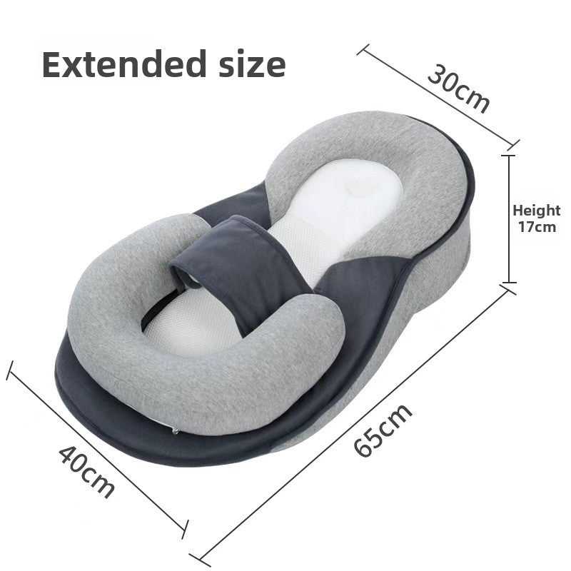 Baby anti-deflection headrest