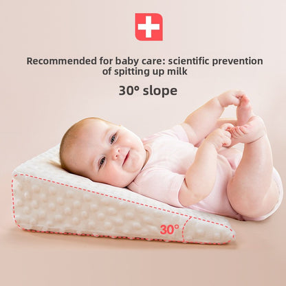 Baby Anti-spitting Slope Pillow Relieve Spitting Anti-sideslip Pillow