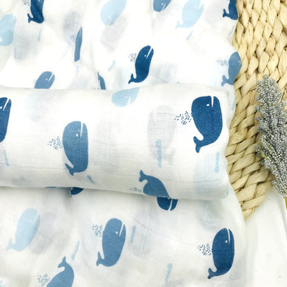 Baby Bamboo Fiber Swaddle Blanket Towel