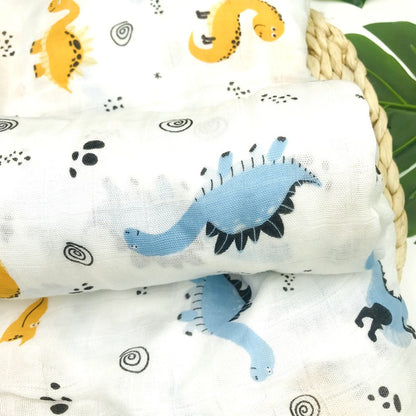 Baby Bamboo Fiber Swaddle Blanket Towel