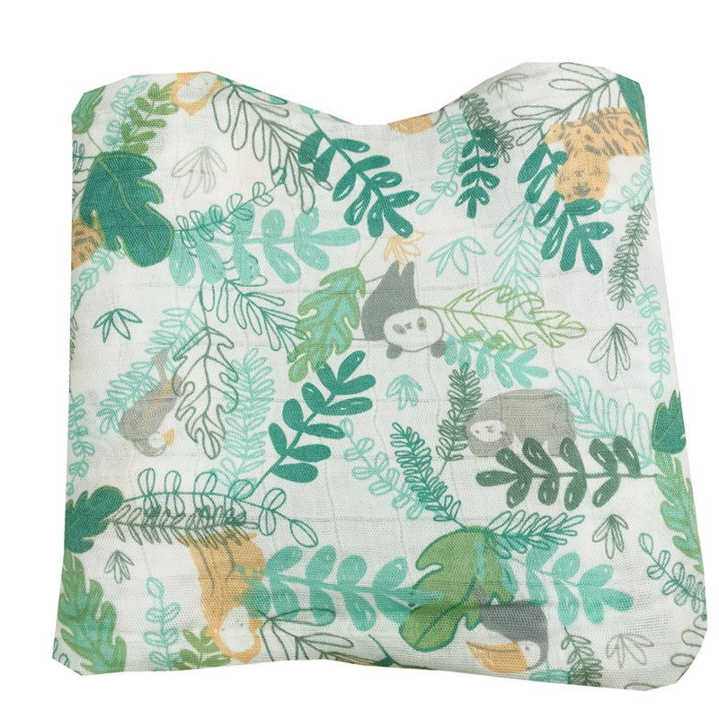Baby Bamboo Fiber Swaddle Blanket Towel