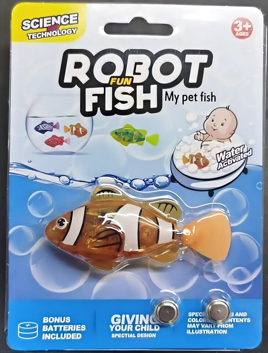 Baby Bath Electronic Fish Toy with Light